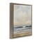 Stupell Industries Misty Haze Shoreline Framed Floater Canvas Wall Art Design by Silvia Vassileva